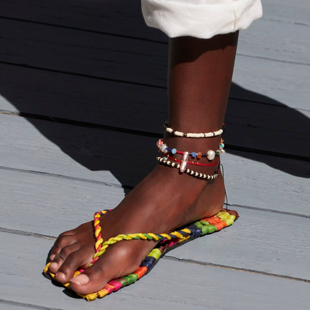 Johanna Gemstone & Pearl Harmony Anklet