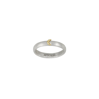 COSMOS MOON STAR EYE RING 14K GOLD - LAST CHANCE